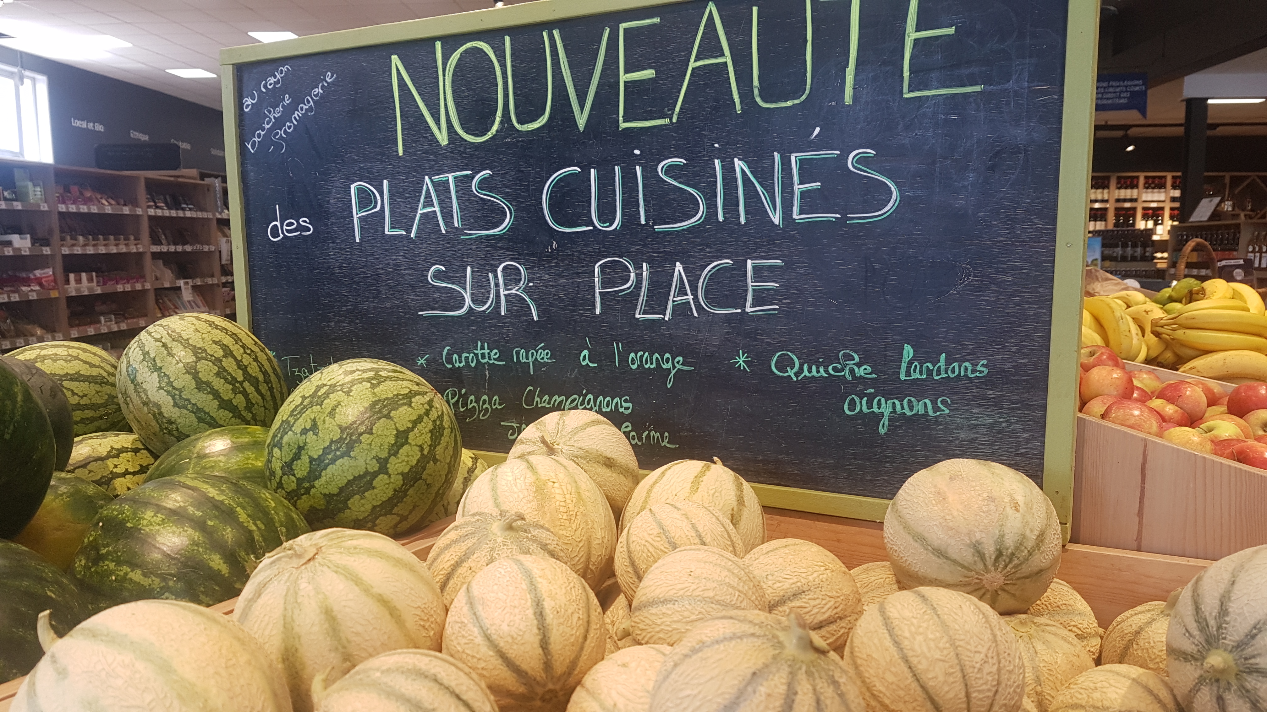 Découvrez dans votre Biocoop une cuisine conçue sur place et 100% Bio !!!! Découvrez dans votre Biocoop une cuisine conçue sur place et 100% Bio !!!!