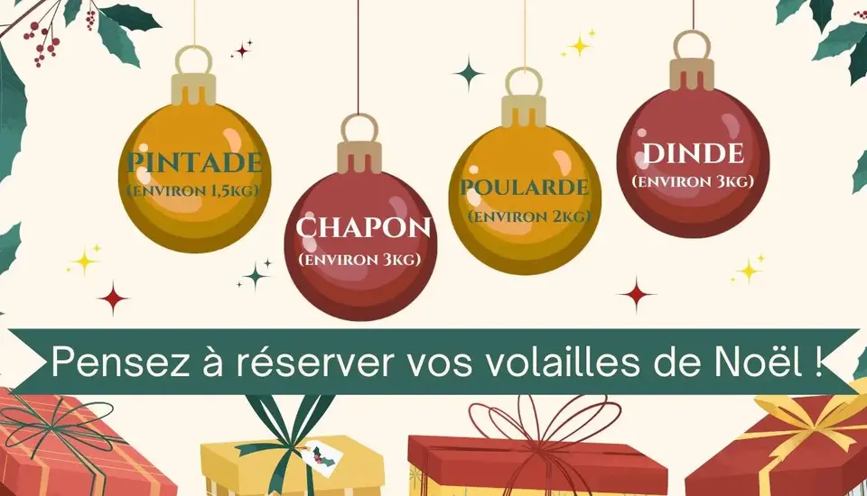 Volailles de Noël
