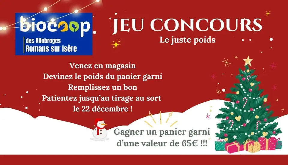 Jeu concours Noel